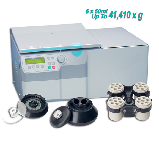 Rotor, 6 x 50ml (21,000 rpm / 41,410 xg) by Labnet International — equipment and instruments from MedSupply Partners (side view)