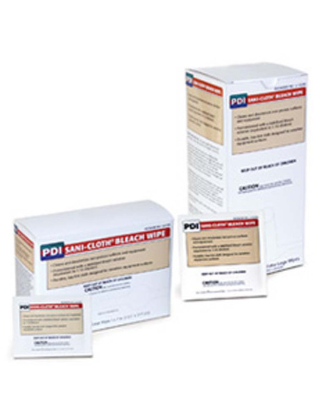 Sani-Cloth® Bleach Wipes by Crosstex International — lab safety from MedSupply Partners (side view)