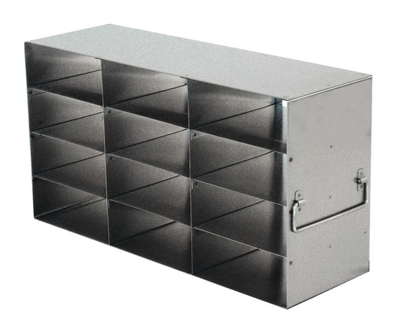 Upright Freezer Racks for 2" Boxes by Crystal Technology & Industries — sample storage and labeling from MedSupply Partners
