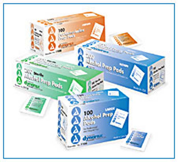 Dynarex Prep Pads by Dynarex — clinical supplies from MedSupply Partners