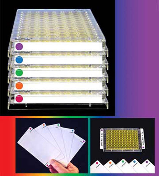 Sealplate ColorTab Sealing Films by Excel Scientific — pcr products from MedSupply Partners