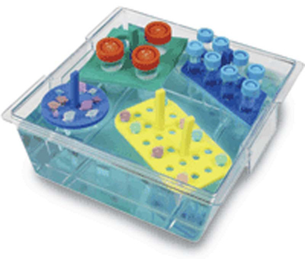 Floating Foam Tube Racks by Heathrow Scientific — sample storage and labeling from MedSupply Partners