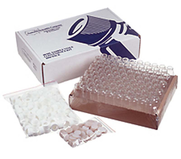 National Scientific EPA VOA Vials, Open Top, Unassembled Kit by National Scientific — glassware and plasticware from MedSupply Partners (detail view)