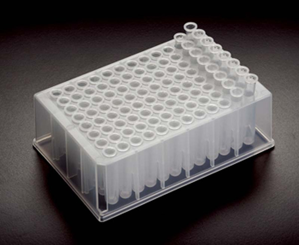Bioblock Deep Well Plates with 600ul 8-tubes Strips by Simport — glassware and plasticware from MedSupply Partners