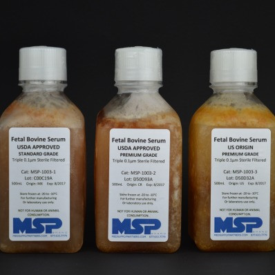 MSP brand Fetal Bovine Serum by Gemini Bio Products — tissue culture from MedSupply Partners