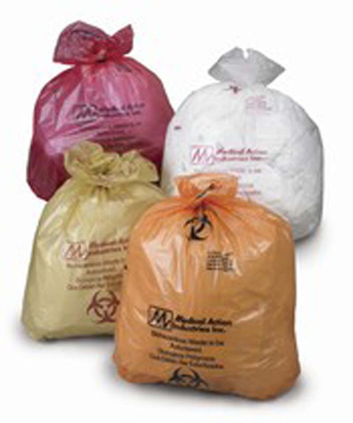 Medical Action Autoclavable Biohazardous Waste Bags