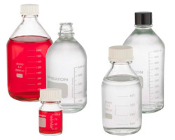 Wheaton Media Bottles, Glass by Wheaton Scientific — glassware and plasticware from MedSupply Partners