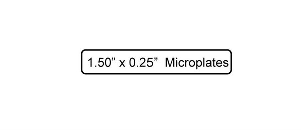 Cryo-Tags® on a sheet for Microplates