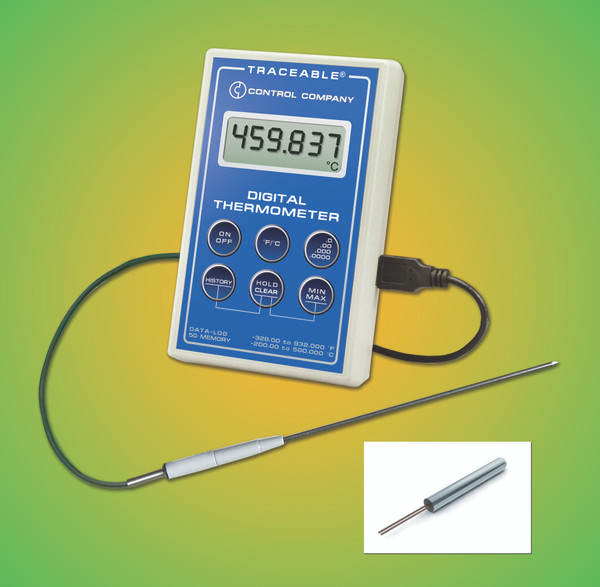 Traceable® Platinum Ultra-Accurate Digital Thermometer by Control Company - Traceable — digital thermometers from MedSupply Partners