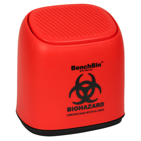 BenchBin™ Benchtop Biohazard Bin by MTC Bioscience — lab safety from MedSupply Partners