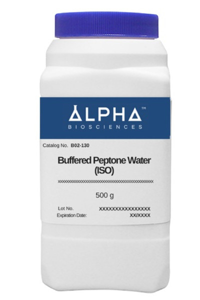 Alpha Biosciences Buffered Peptone Water (ISO) by Alpha Biosciences — microbiology media from MedSupply Partners