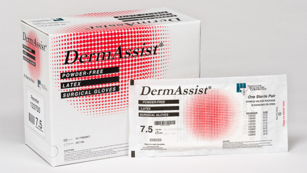 DermAssist® Latex Surgical Gloves by Innovative Healthcare — lab supplies from MedSupply Partners
