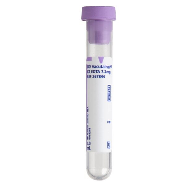 BD Vacutainer Plastic EDTA Tubes