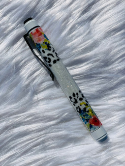 Cheetah and Floral Pen Light