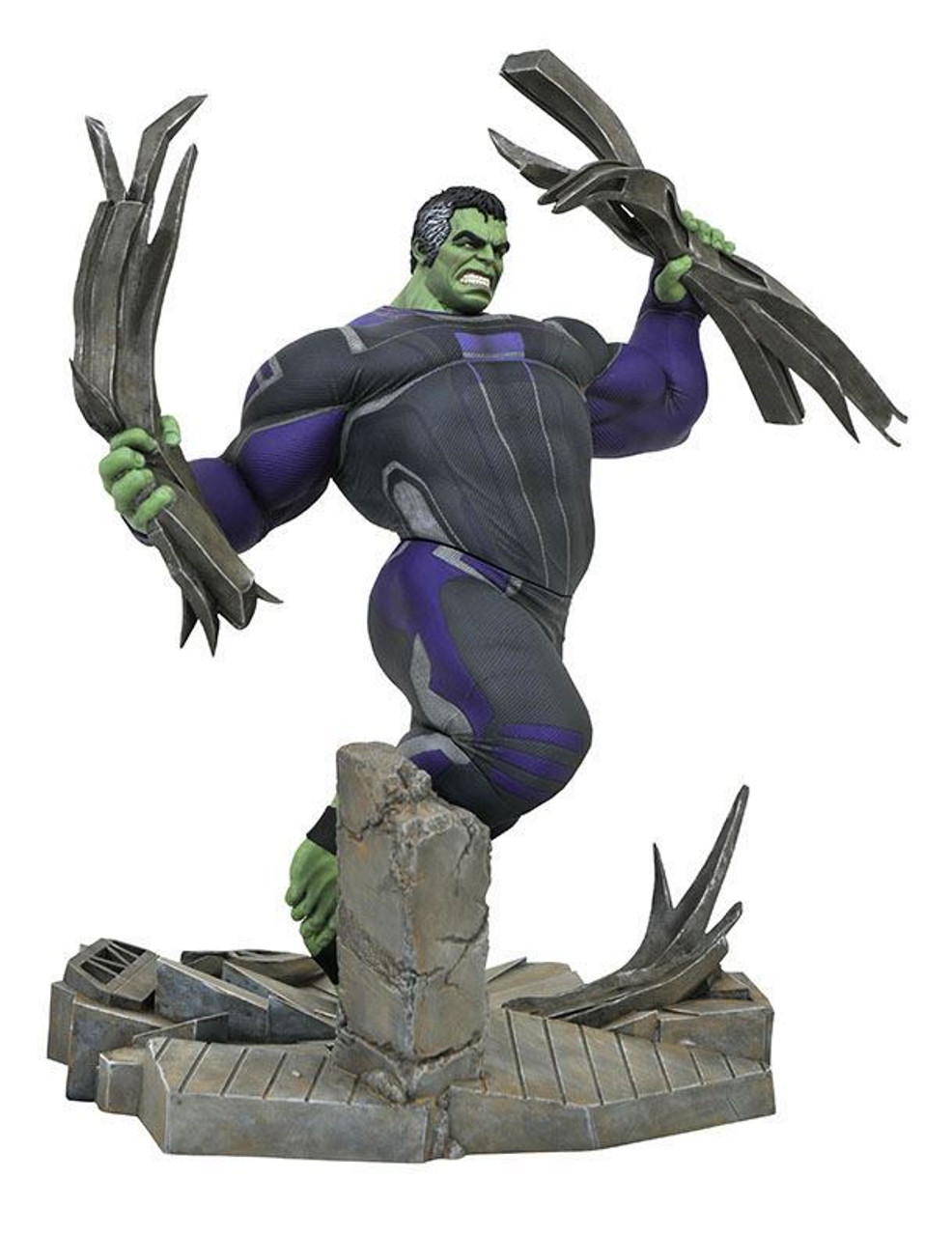 hulk grey edition pvc diorama