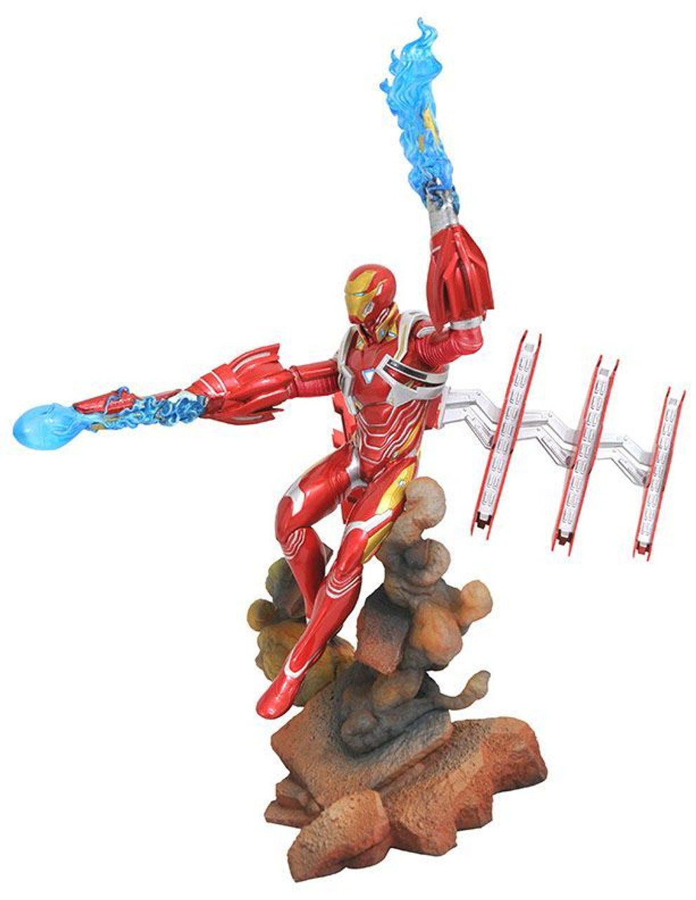 Avengers Infinity War Iron Man Mk 50 Gallery Diorama Diamond Select Toys Avengers Infinity War Iron Man Mk 50 Gallery Diorama Diamond Select Toys