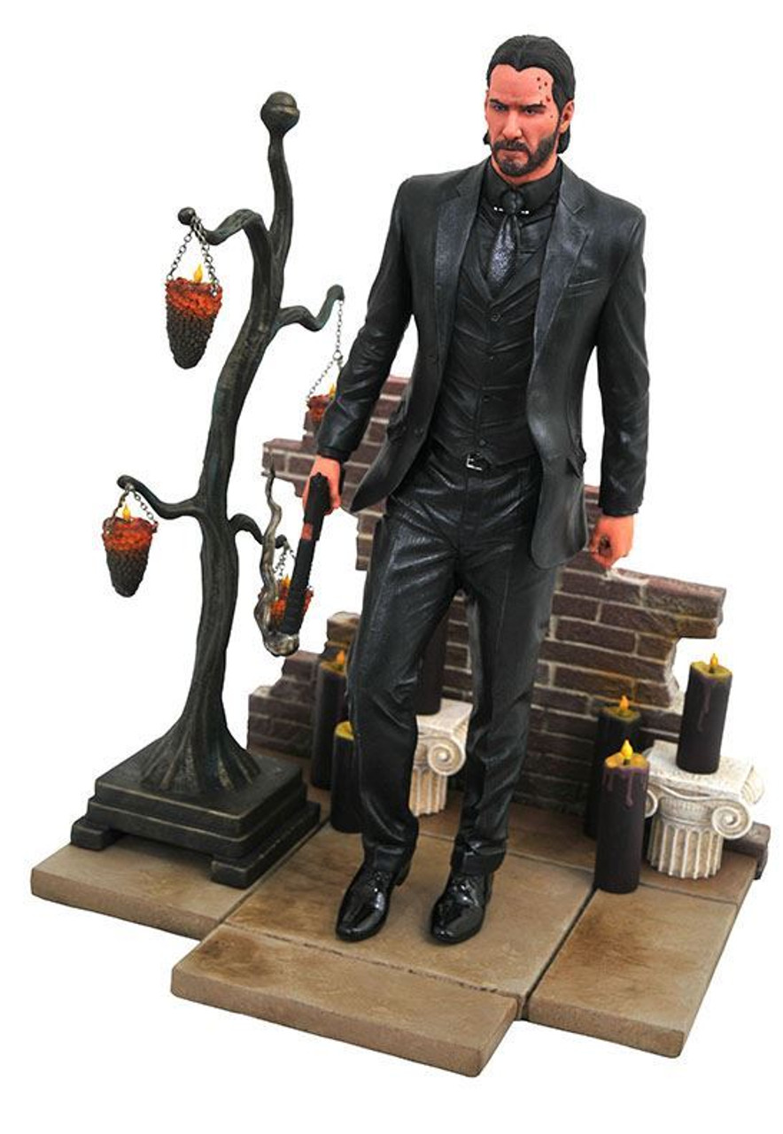 Diamond select John Wick II 23 cm Diorama Multicolor