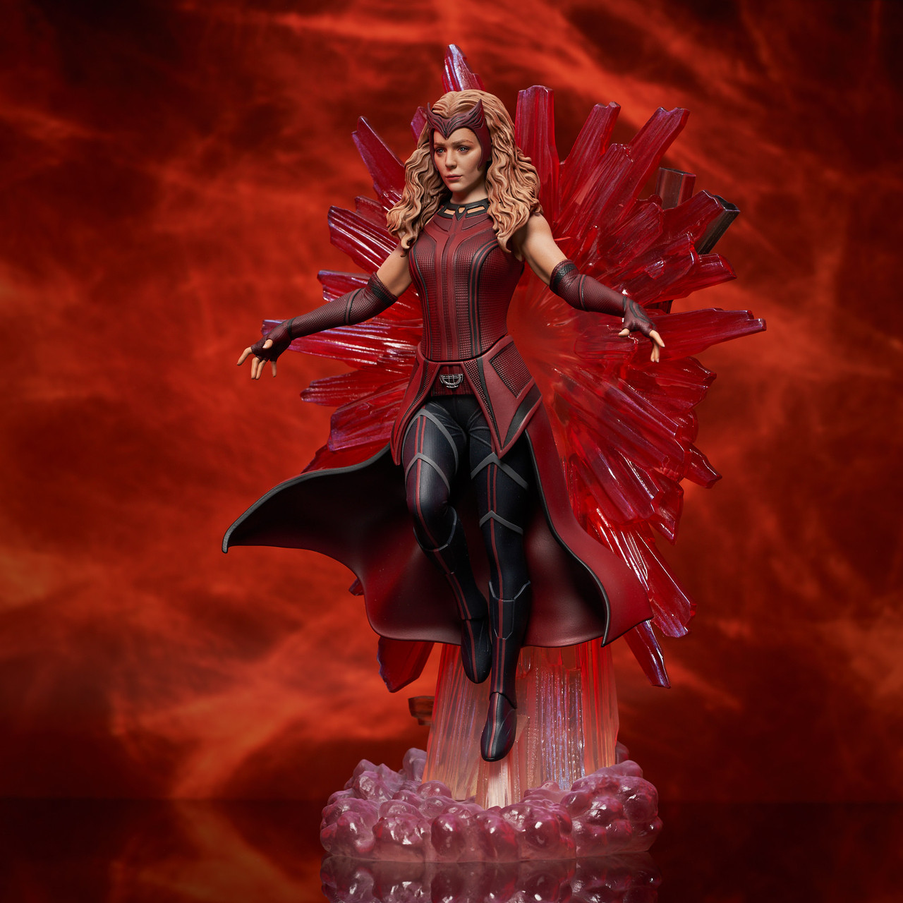 Marvel Select Scarlet Witch WandaVision Disney+ Series Diamond