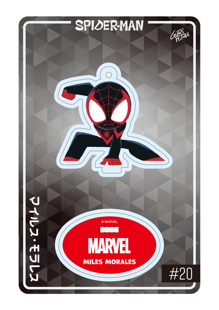 Acrylic Keychain - Spiderman and Deadpool - Marvel