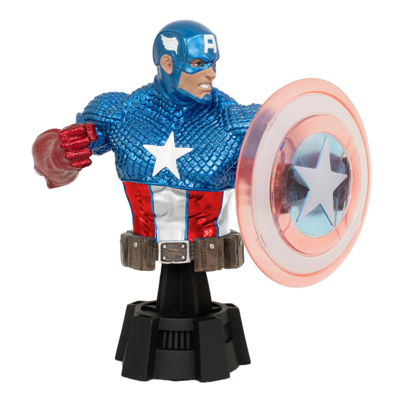 Captain America (Holo Shield) Mini Bust - 2023 San Diego Exclusive