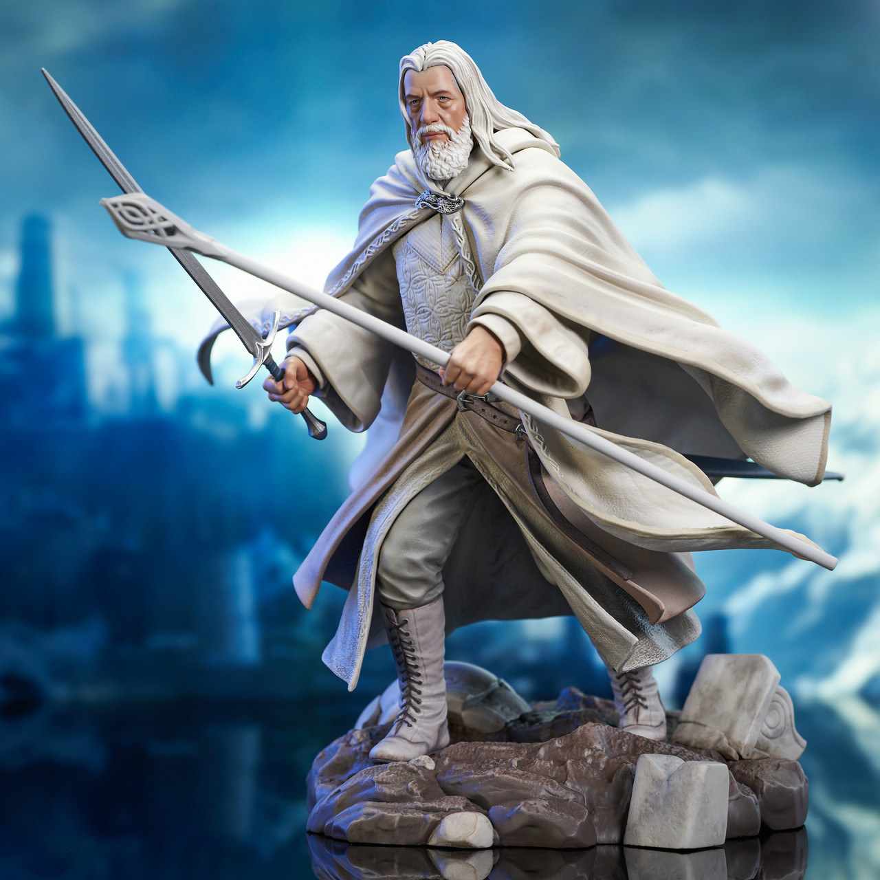 Le Seigneur des Anneaux - Gandalf le Gris - Figurine articulée Diamond  Select