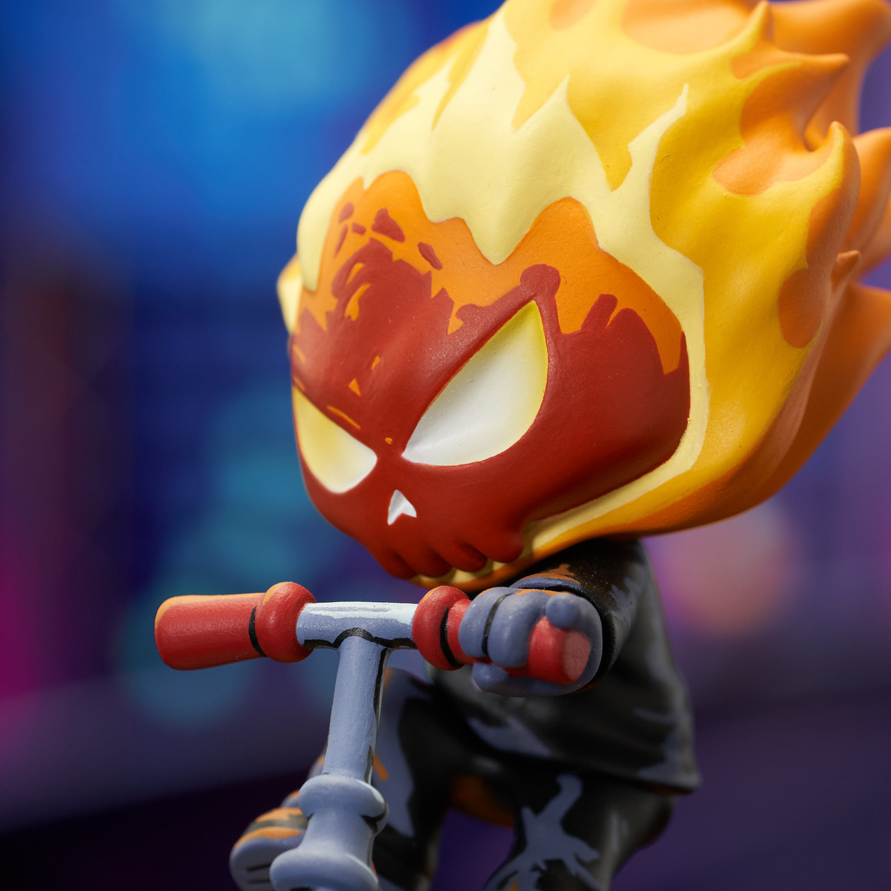 Marvel Animated Style Ghost Rider Statue - Entertainment Earth