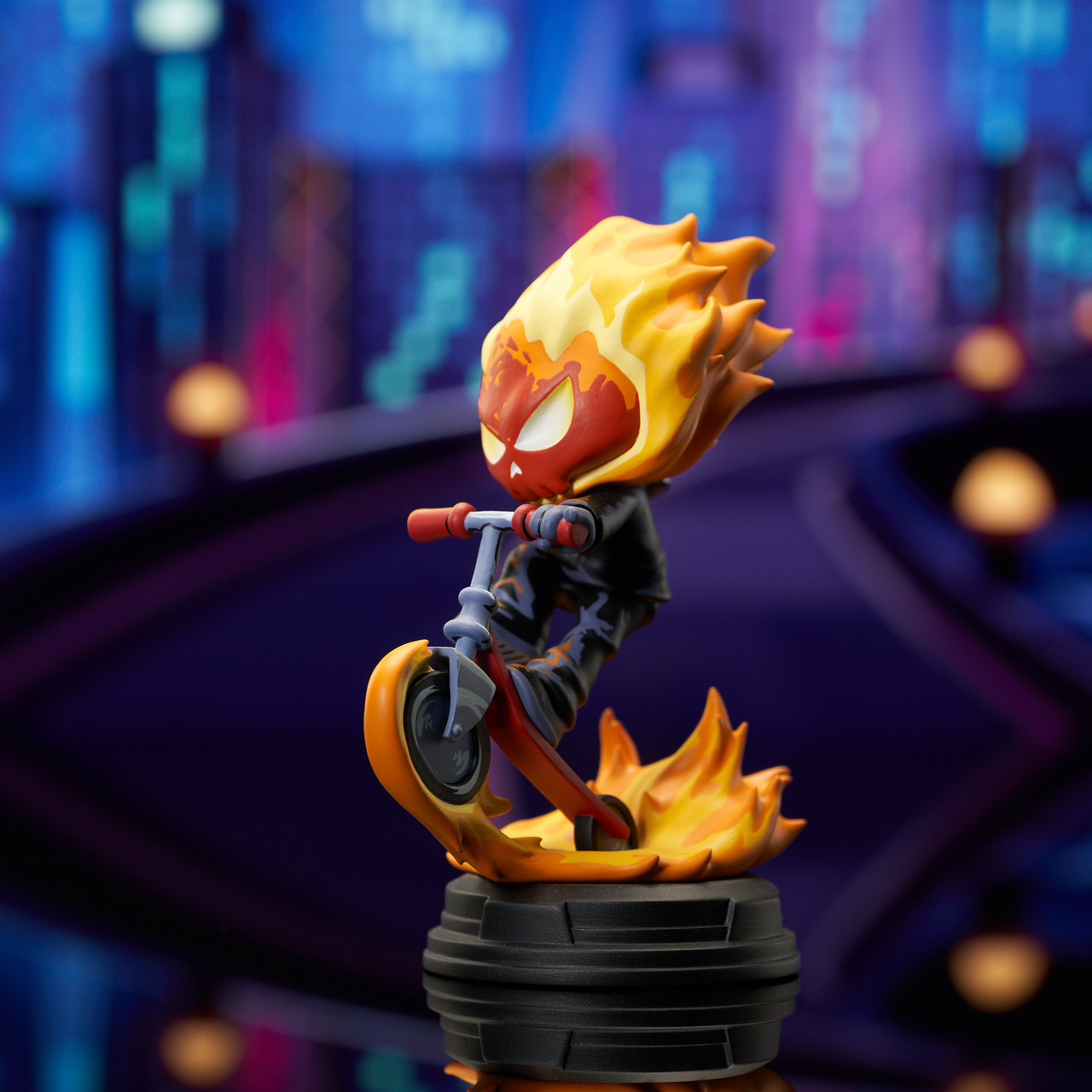 Marvel Animated Style Ghost Rider Statue - Entertainment Earth