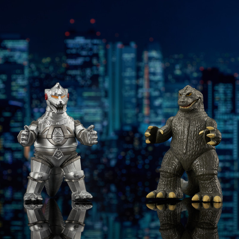 Godzilla (1962) & Mechagodzilla Vinimates Two Pack