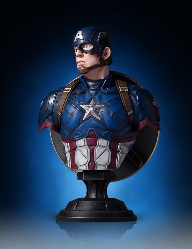 Avengers: Endgame - Captain America Mini Bust - Gentle Giant Ltd