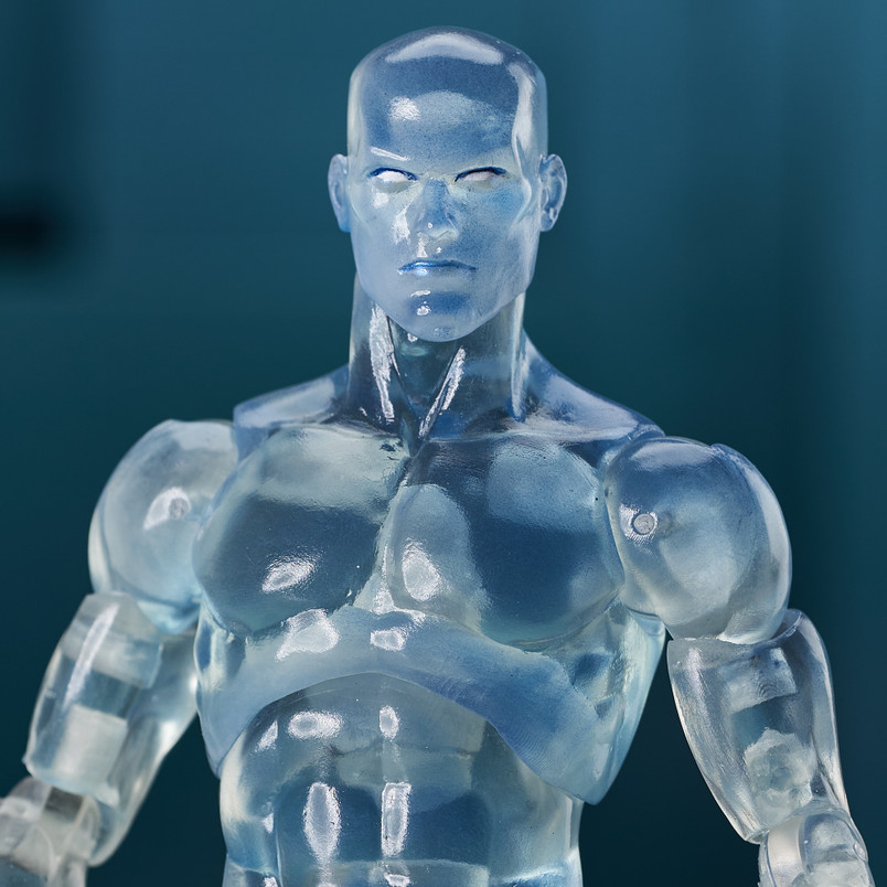 Iceman Select Action Figure - Detail