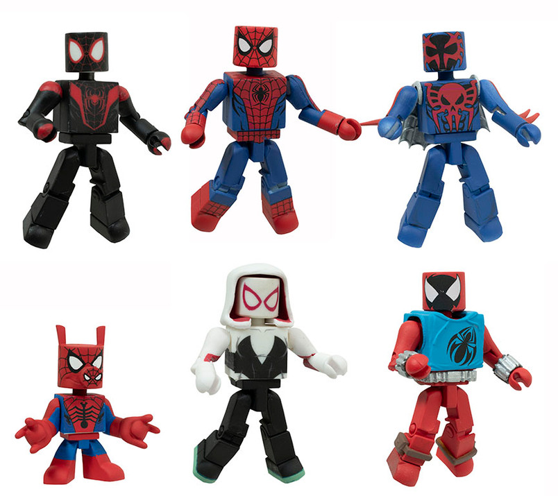 Spider-Man (Spider-Verse) Deluxe Minimates Set