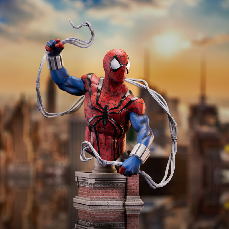 MARVEL – Figurine 1/6 Video Game Masterpiece Spider-Man (Black Suit) 30 cm  - Le Manoir des Comics