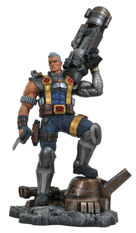 Cable Resin Statue DIAMOND SELECT TOYS Marvel Premier Collection 