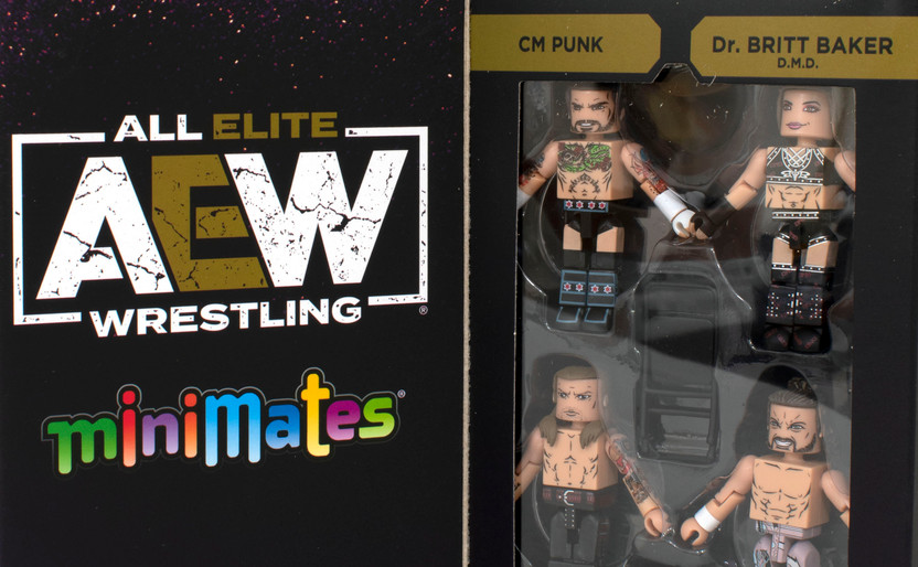 CM Punk Micro brawler AEW WWE 