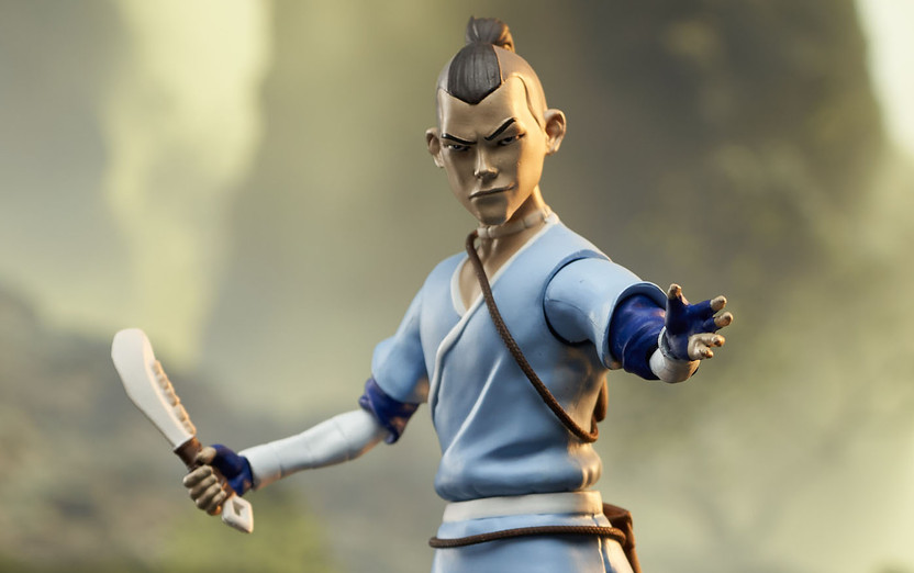 Diamond Select Toys Avatar The Last Airbender: Final Battle Aang Deluxe  Action Figure