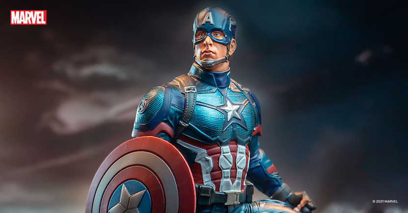 Captain America Premier Collection Statue