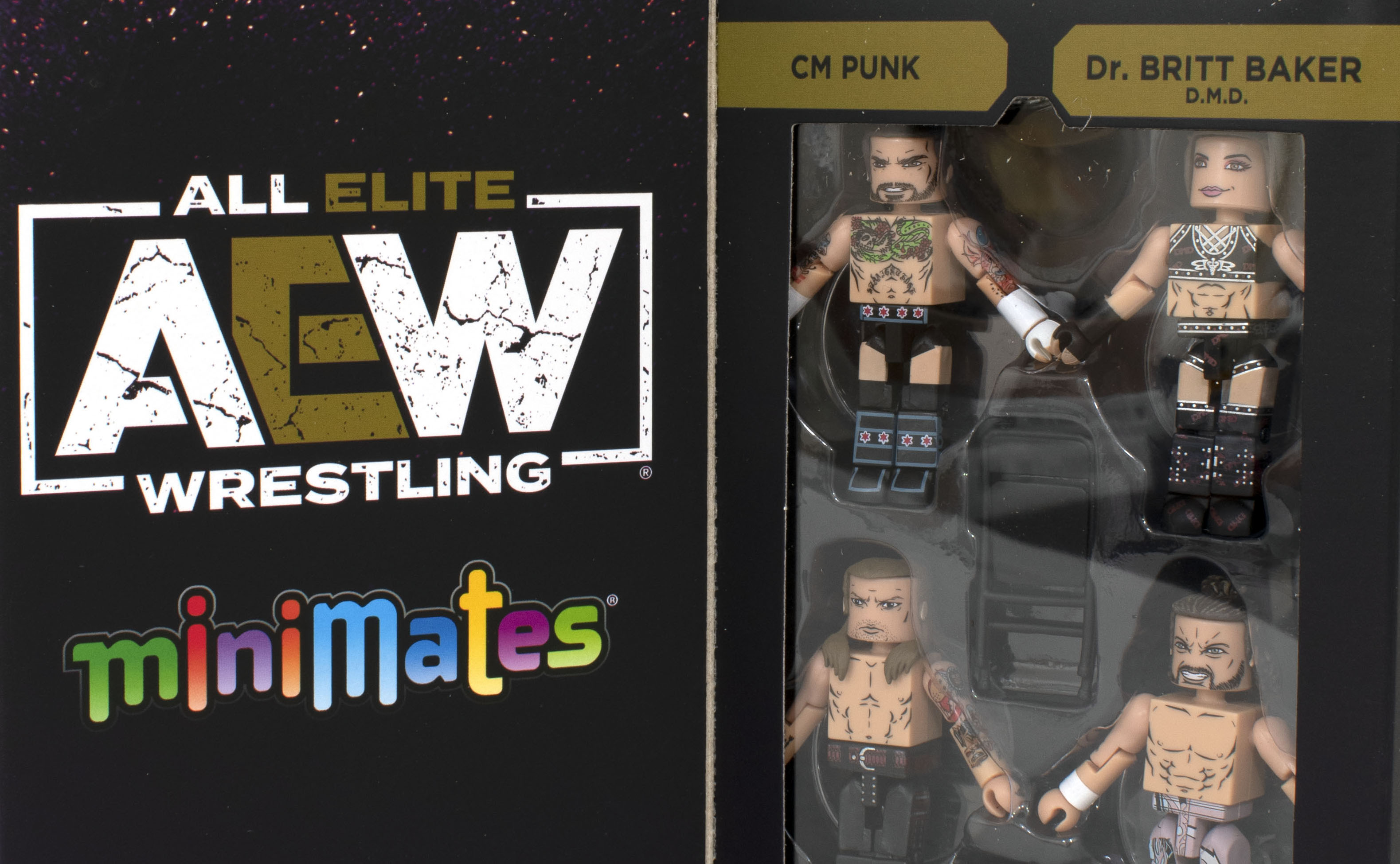 AEW All Elite Micro Brawler Mini Mystery Pack Crate Exclusive Series 1