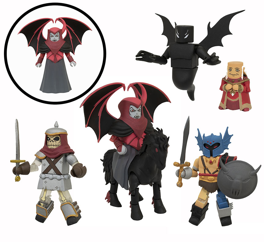 Dungeons & Dragons Cartoon Classics 6 Scale Dungeon Master & Venger  In-Hand Figure Images