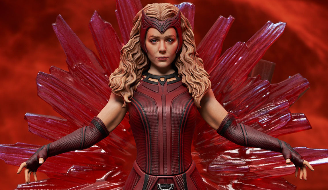 WandaVision - Scarlet Witch Gallery Diorama - Diamond Select Toys