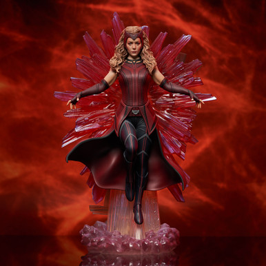 Diamond Select Toys Marvel Select: WandaVision Scarlet Witch Action Figure,  Multicolor