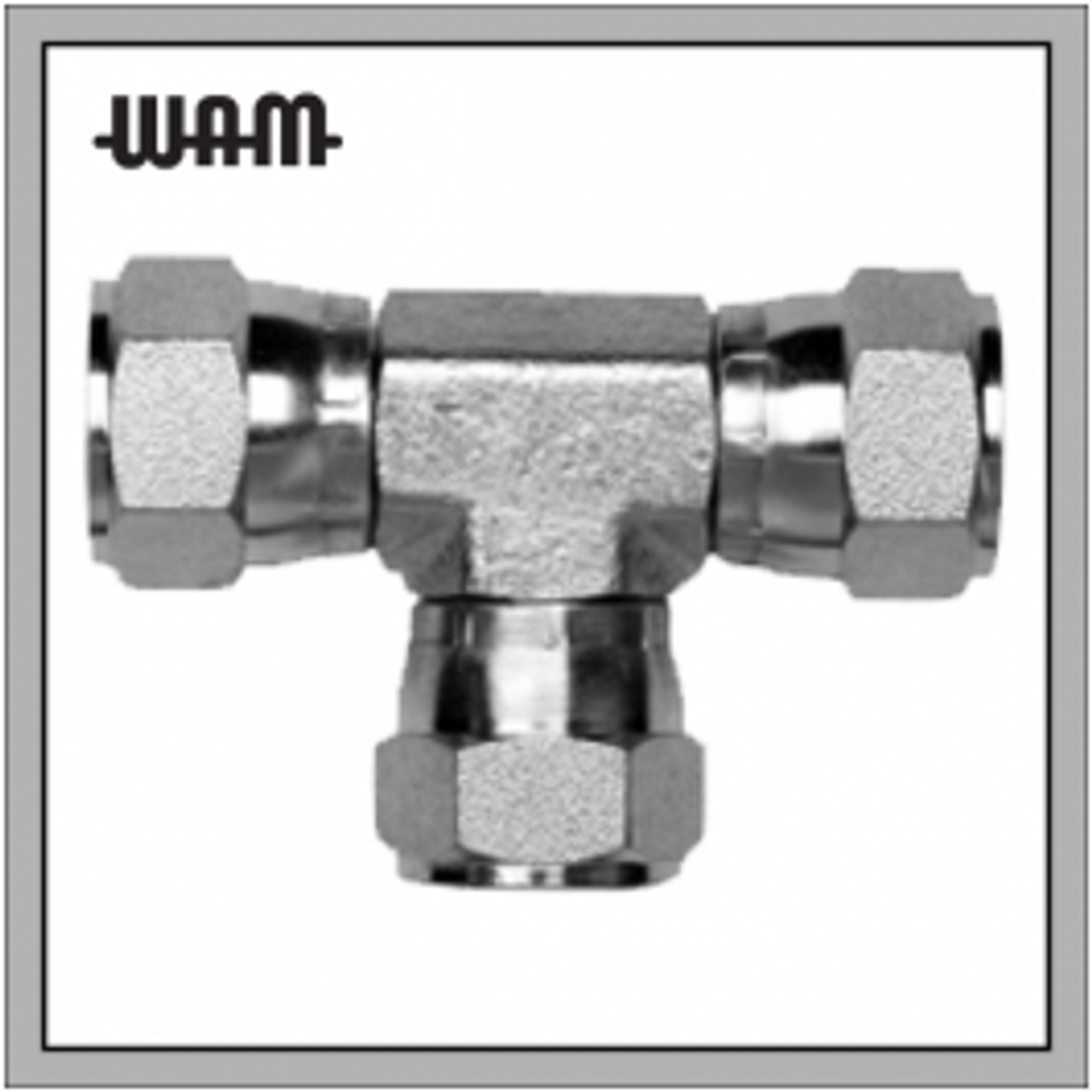 Metric Equal Tees (Adaptors Steel)