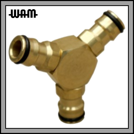 Three-Way Snap-In Coupling