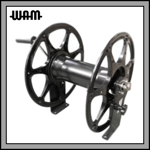 HR70L Aluminium Hose Reel - 1/2" Male Long