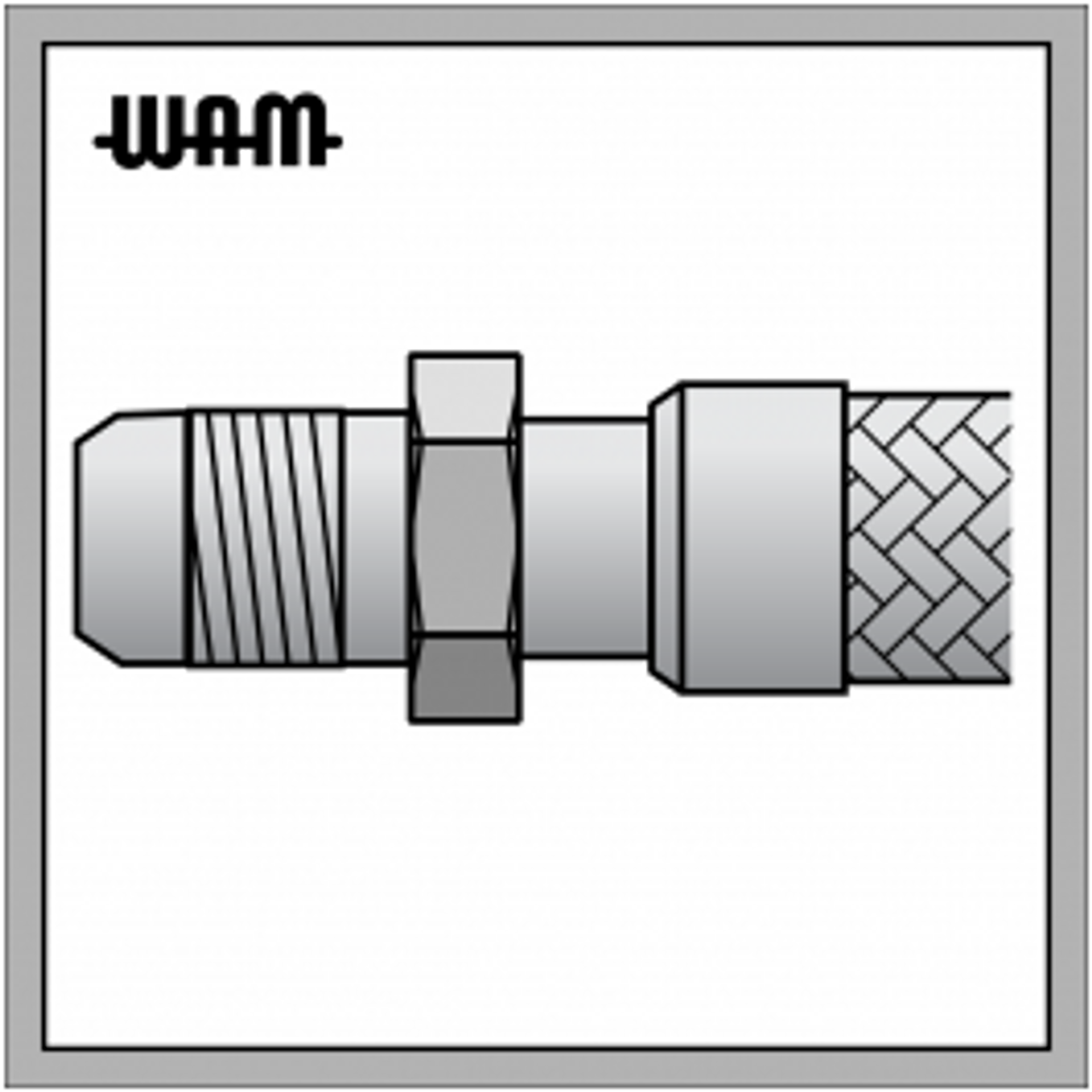 JIC Male Hex Pipe Nipple