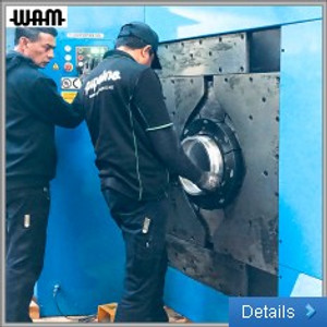 King  Press Fitting 10"Camlock to Rubber Hose