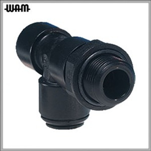 Swivel Tee - Centre Leg BSPT Thread