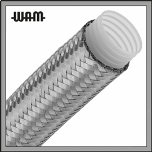 Braided PTFE Hose Corrugated