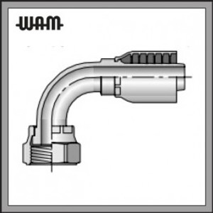 Seal-Lok Female 90 Deg Swivel ORFS
