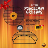 Porcelain Grilling Gift Set - 18 " for Large Model