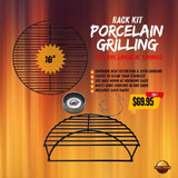Porcelain Grilling Set - 18 " for Large Model